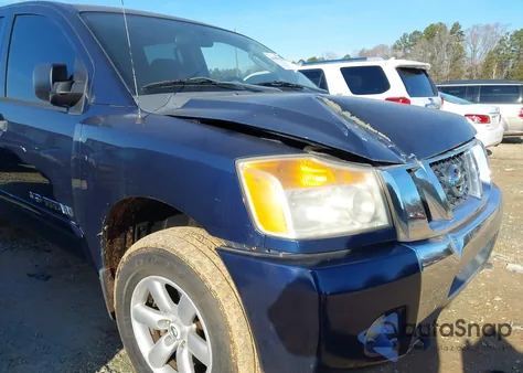 2011 Nissan Titan Sv из США, поврежденный, VIN 1N6BA0EC0BN311214